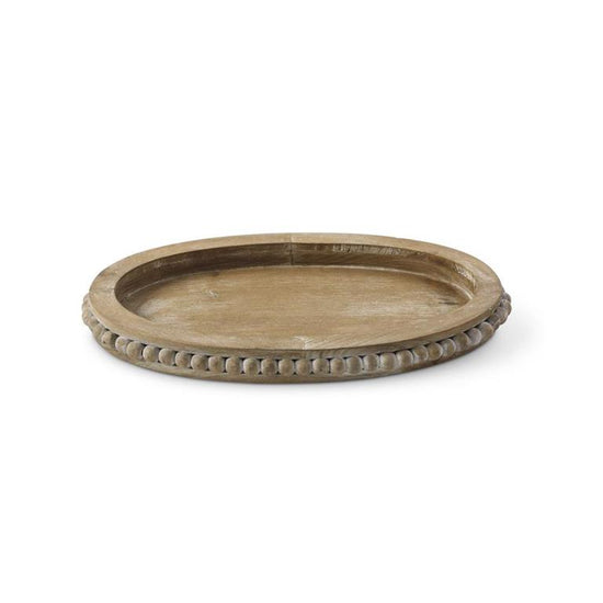 Bead Trim Wooden Trays