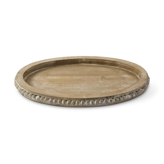 Bead Trim Wooden Trays