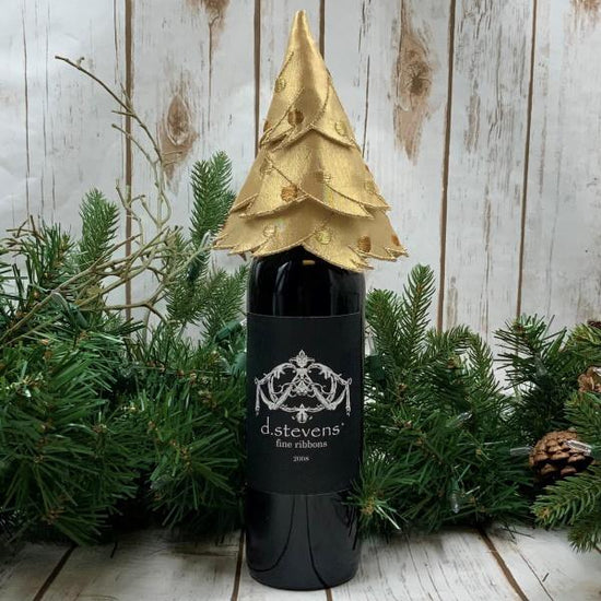 Gold Tree Bottle Topper