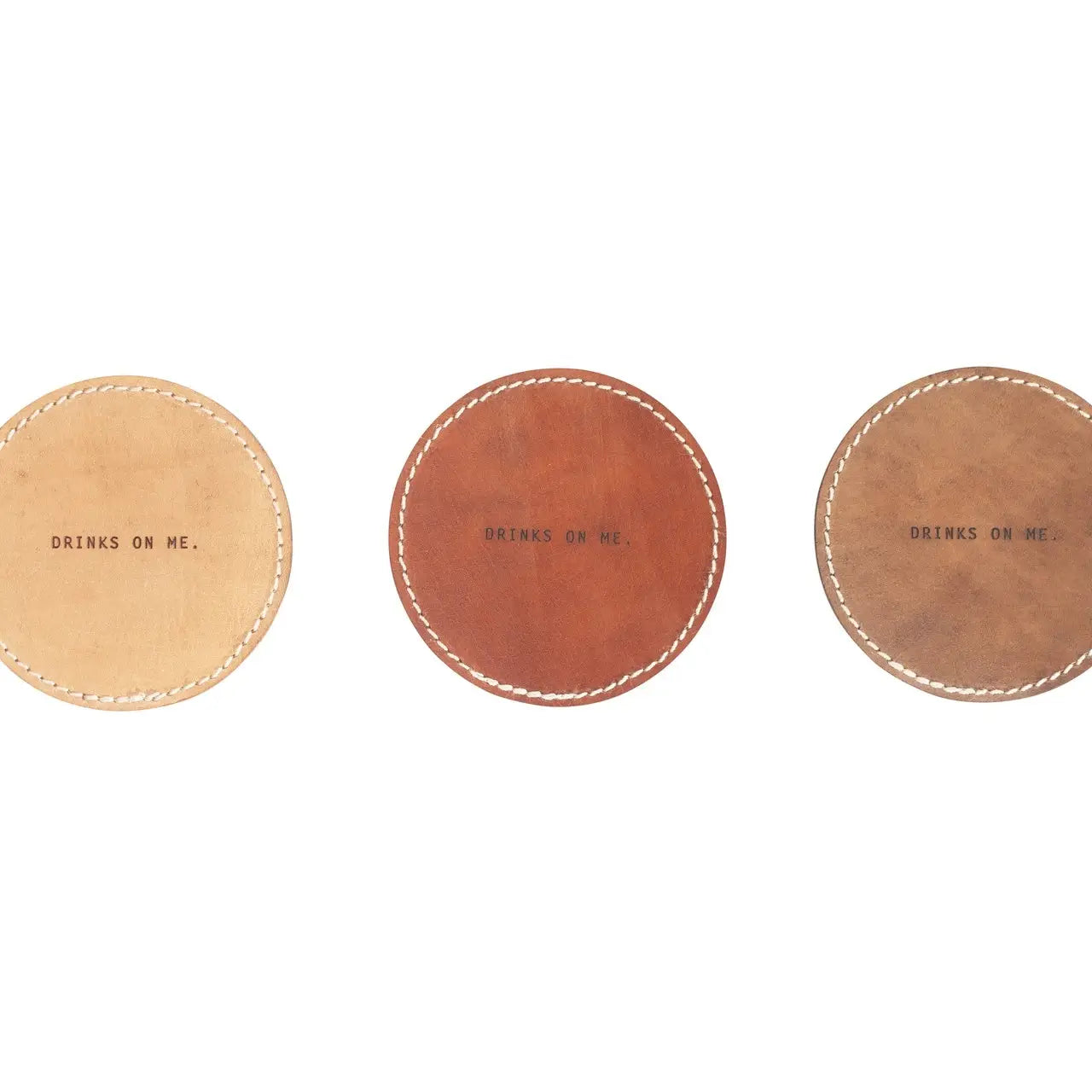 Leather Coasters (Sold Individually)