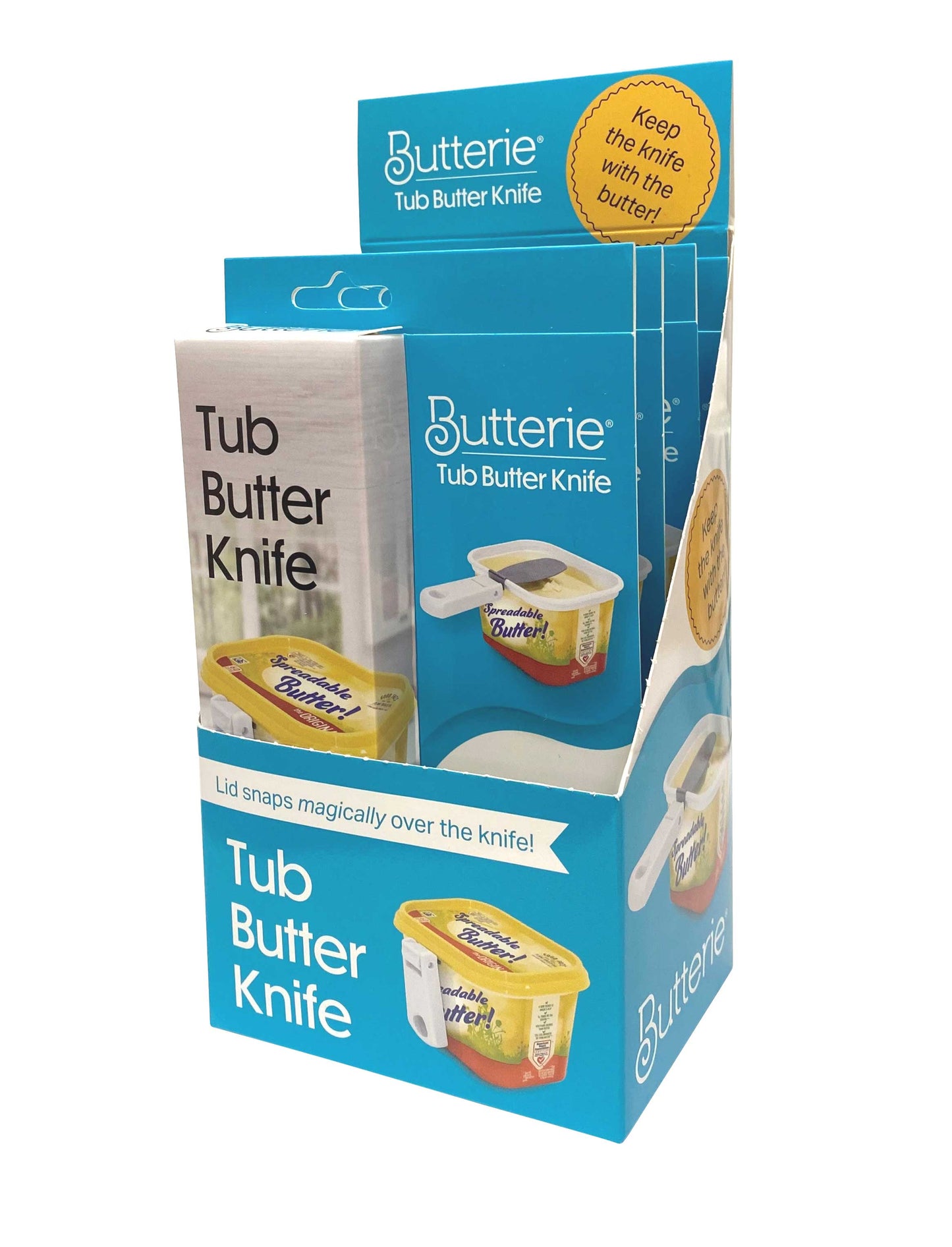 Attach & Collapse Tub Butter Knife / Spreader