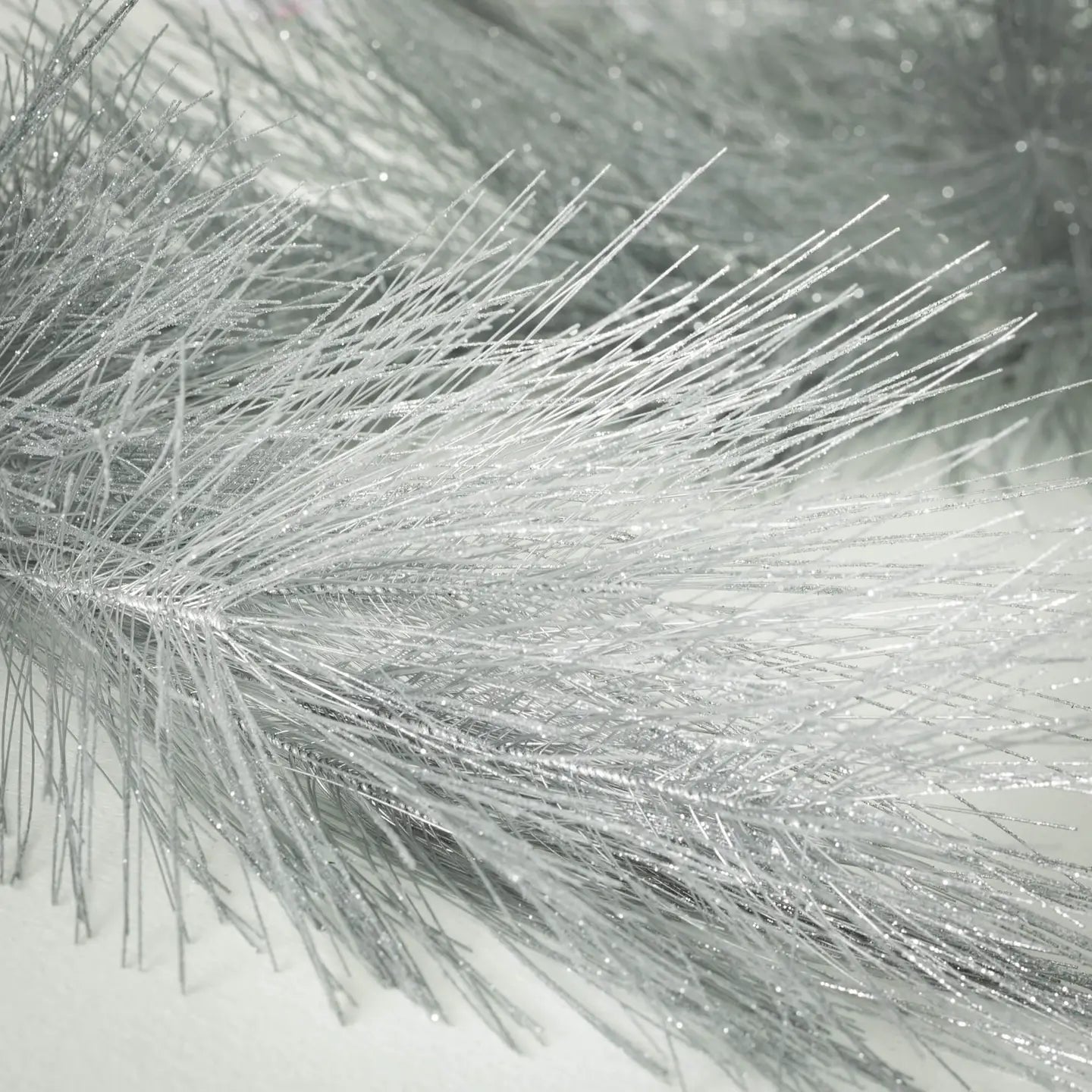 Silver Metallic Pine Garland