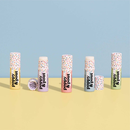 Load image into Gallery viewer, Lip Balm, Birthday Confetti Cake, Blue
