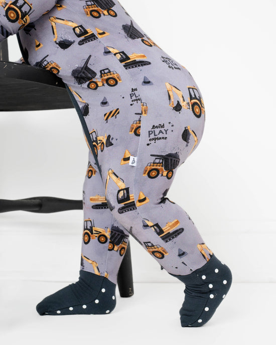 Load image into Gallery viewer, Snooze Crew Bamboo baby pajamas convertible Romper

