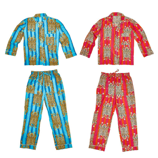 Load image into Gallery viewer, Bold Cotton Printed Pajamas
