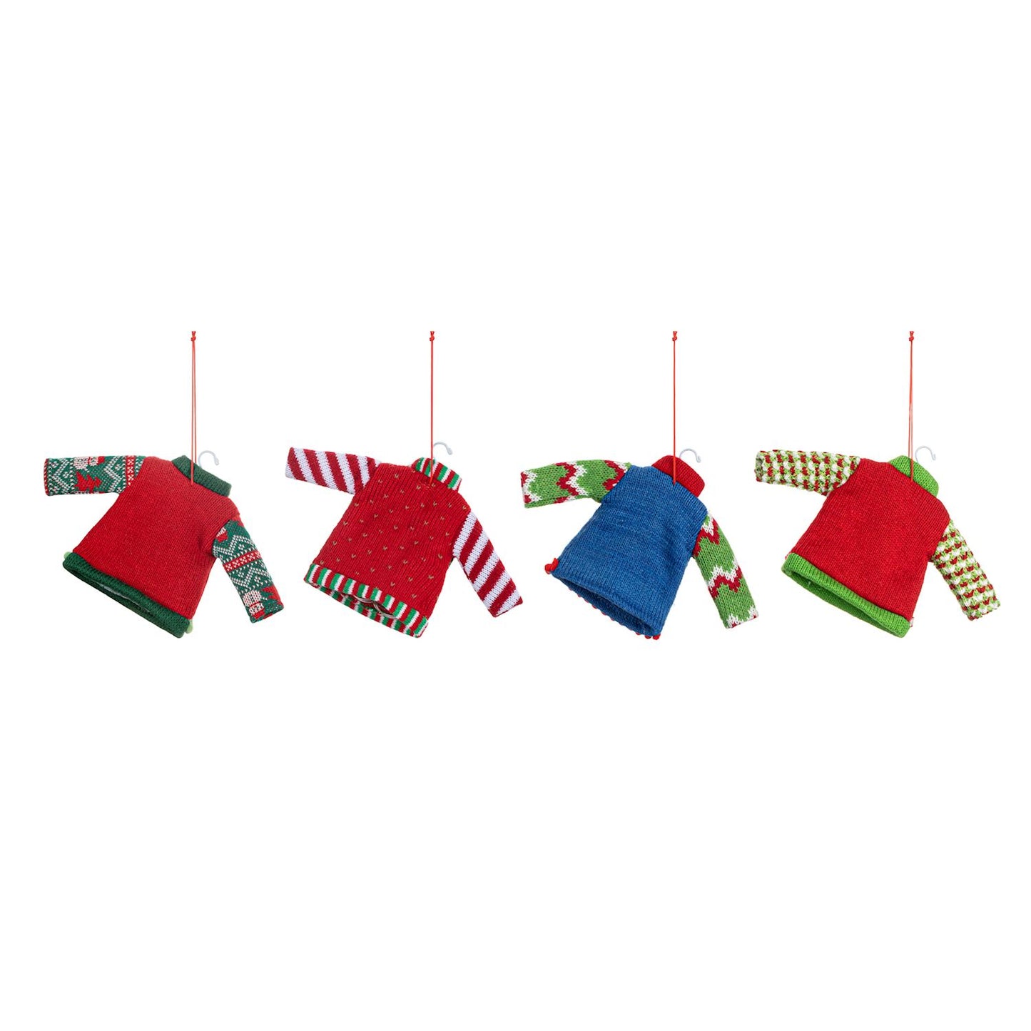 Christmas Sweater Lit Ornaments