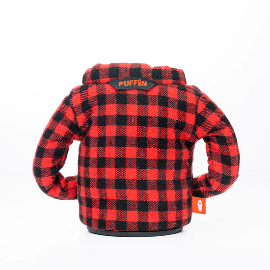 Load image into Gallery viewer, Lumberjack Koozy in Red
