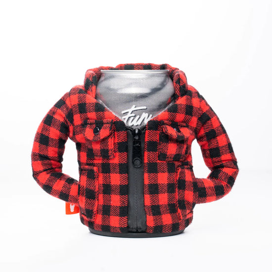Lumberjack Koozy in Red
