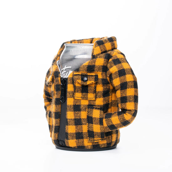 Lumberjack Koozy in Yellow/Black