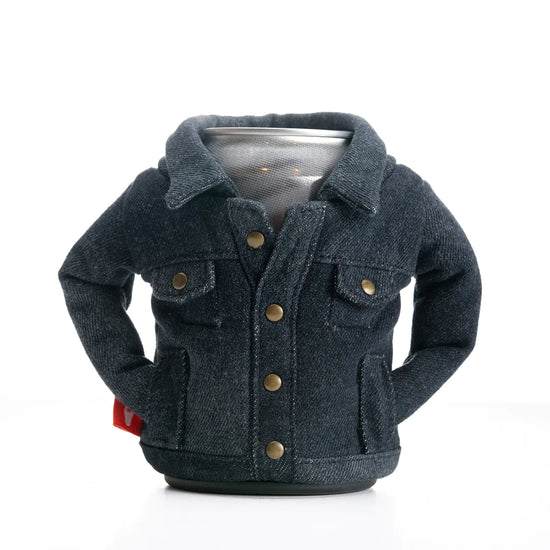 The Denim Jacket Koozie