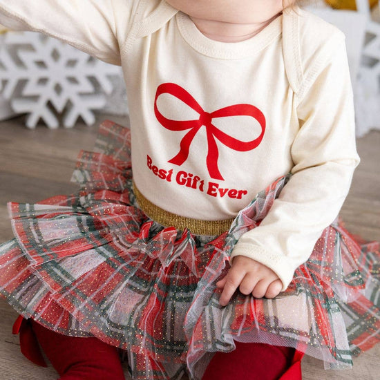 Load image into Gallery viewer, Best Gift Ever Christmas Long Sleeve Bodysuit
