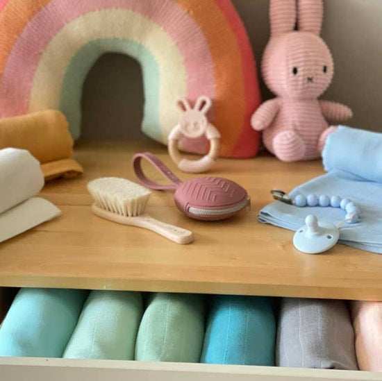 Load image into Gallery viewer, (Neutral) Pacifier Holder Case
