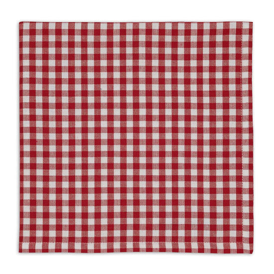 Red Checks Napkin
