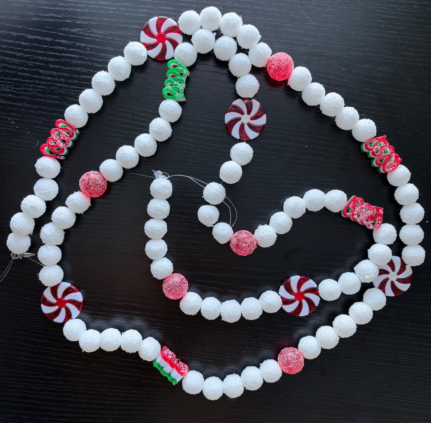 Candy & Snow ball Garland 72''