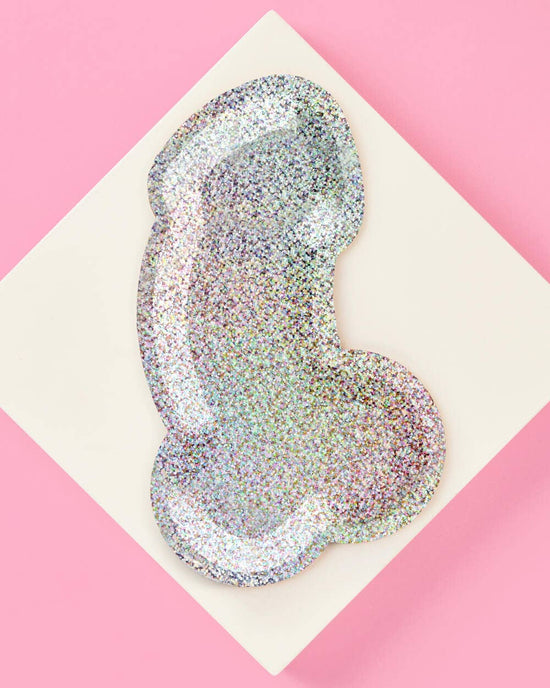 Penis Foil Bachelorette Party Plates, Bridal Shower Decor