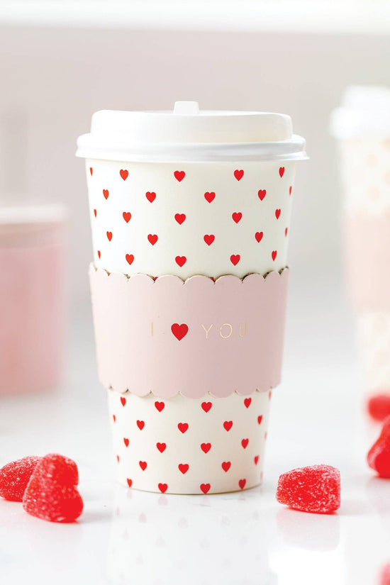 I Heart You To-Go Cups (8 ct)
