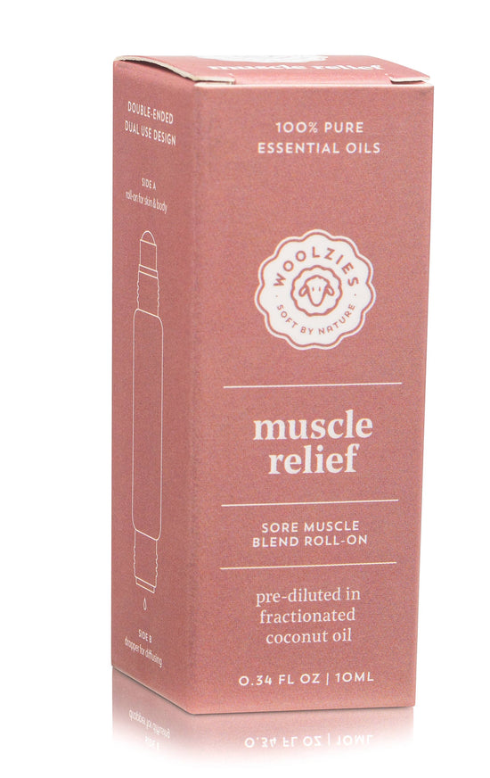 Load image into Gallery viewer, 10ml. Muscle Relief Double Sided Roll-on Blend
