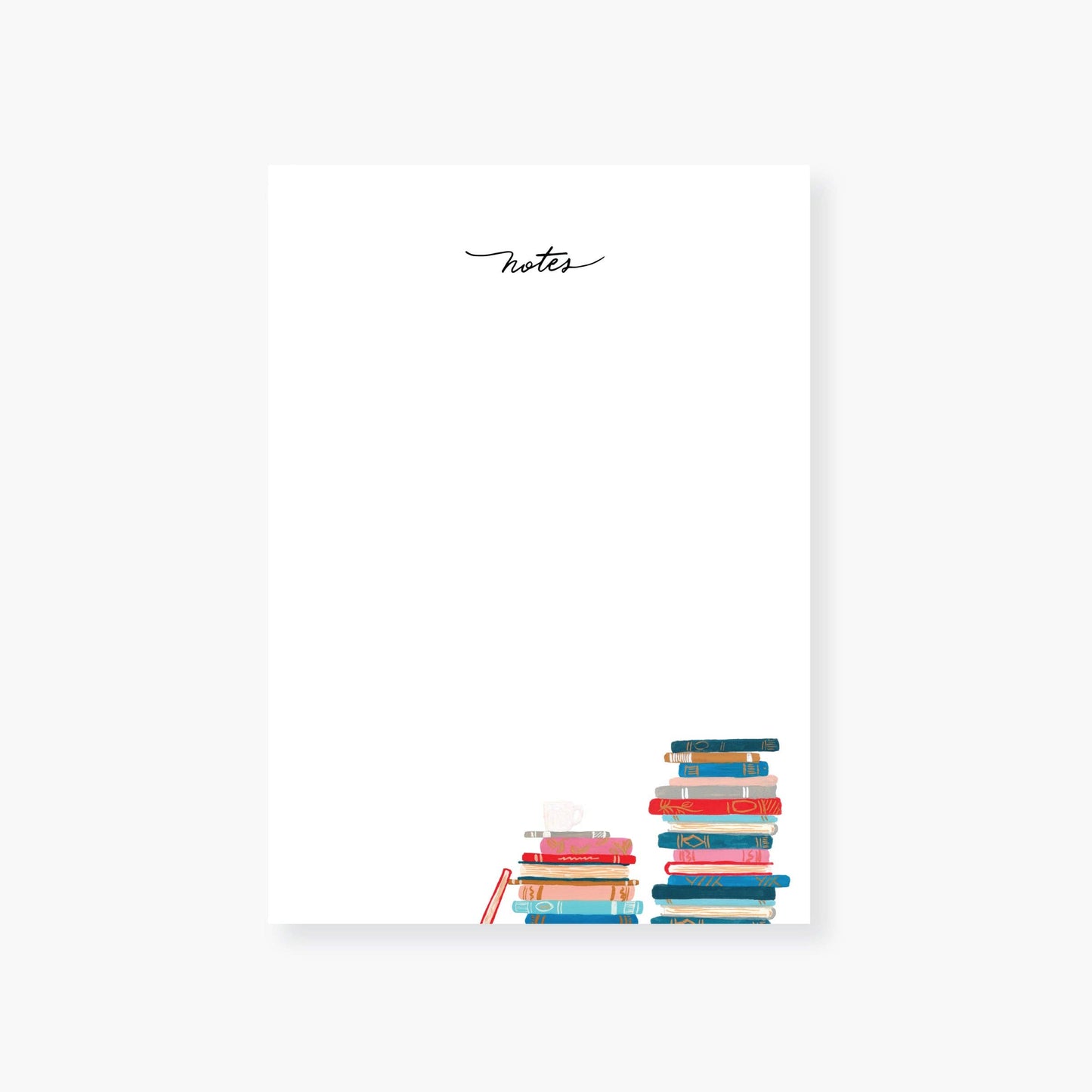 Cats and stacks note pad