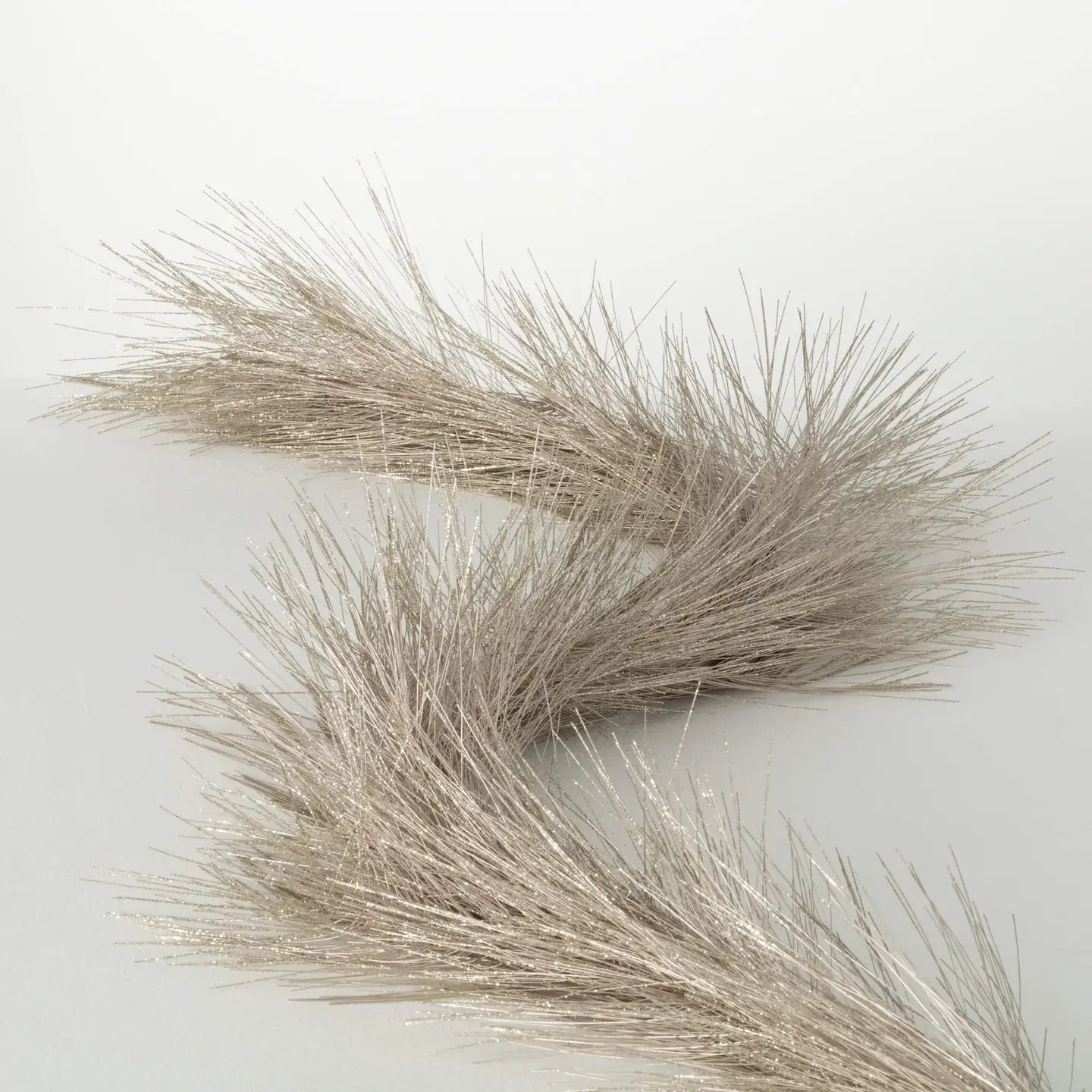 Champagne Metallic Pine Garland
