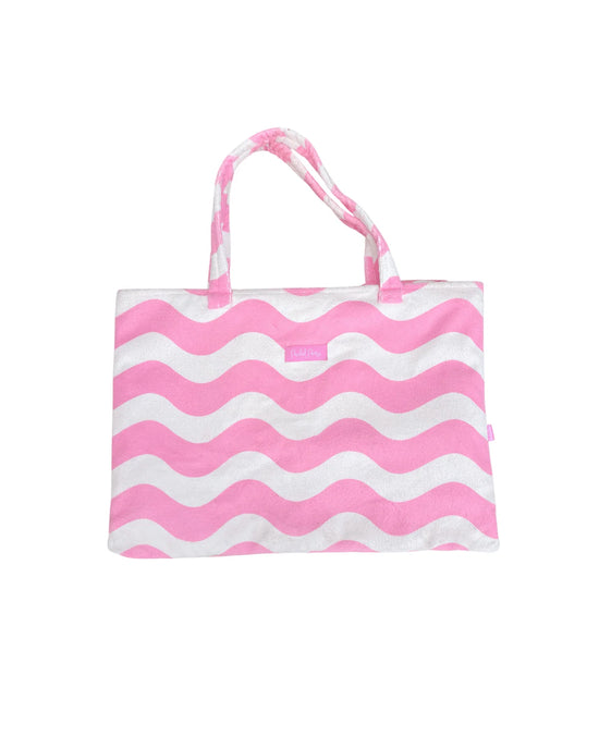 Pink Striped 2-in-1 Towel
