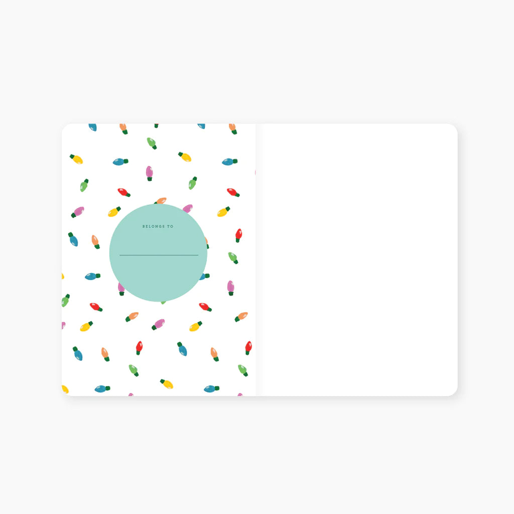 Cool Holiday Sunglass Santa Pocket Journal