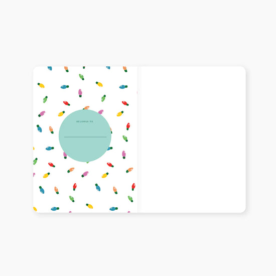Cool Holiday Sunglass Santa Pocket Journal