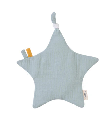 Sage Mint Crinkle Star Toy