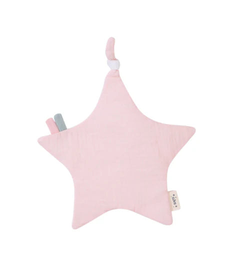 Baby Pink Crinkle Star Toy