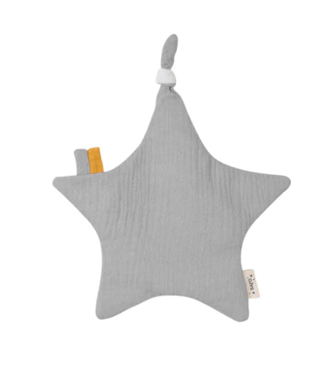 Grey Crinkle Star Toy