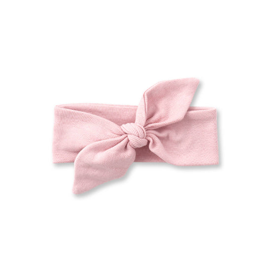 Baby Girl's Pink Cotton Headband: One Size