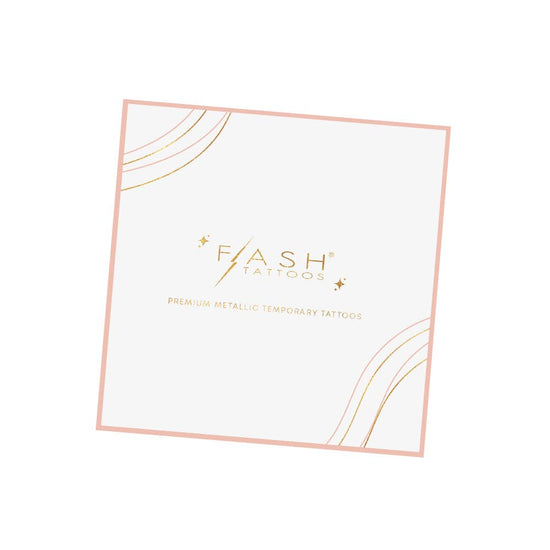 Load image into Gallery viewer, TWINKLE AND SHINE metallic temporary tattoo

