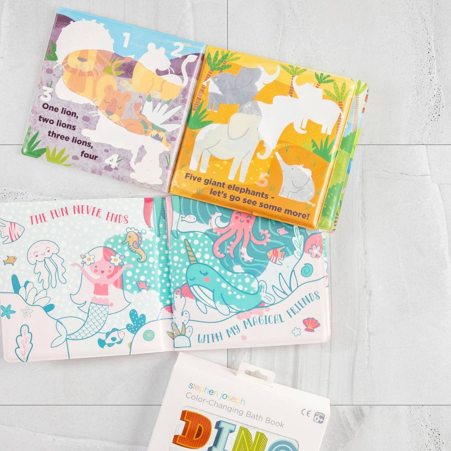Color Changing Bath Books: Zoo
