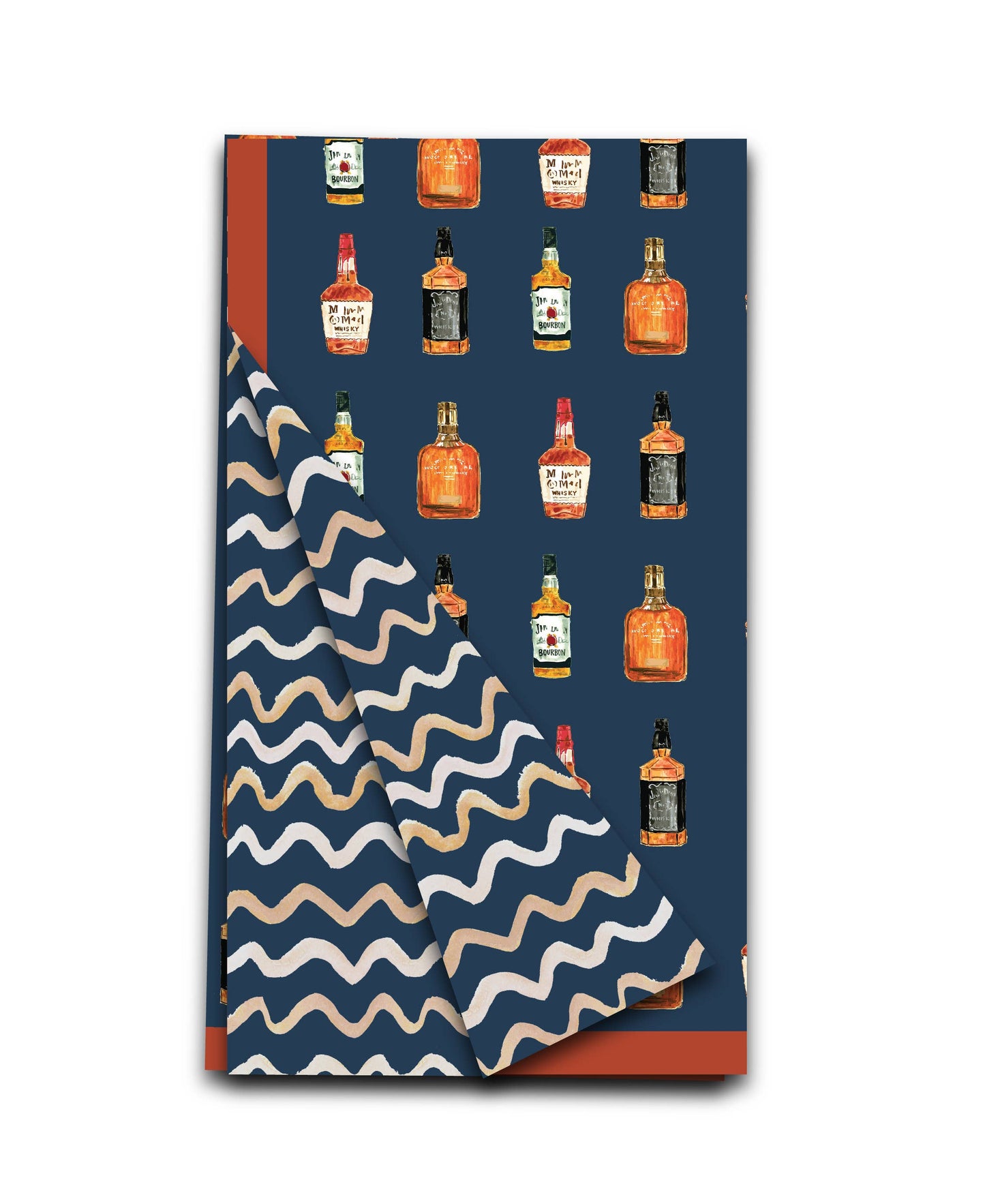 Double Sided Bourbon Trail Tea Towel
