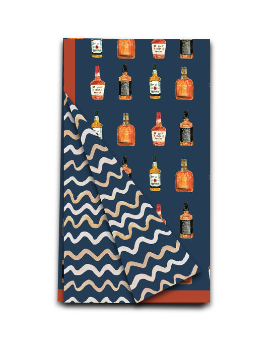 Double Sided Bourbon Trail Tea Towel