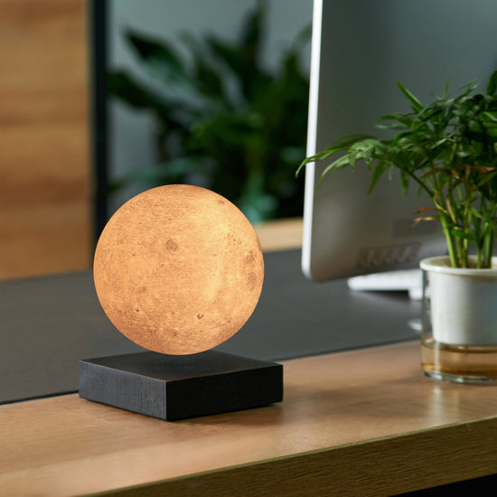 Load image into Gallery viewer, Gingko Smart Moon Lamp: Black

