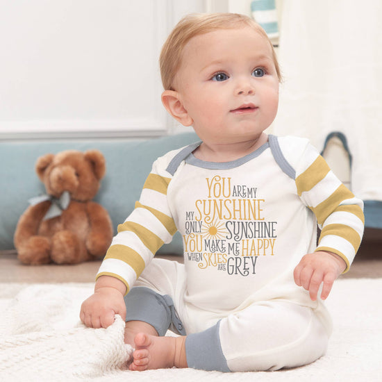 Load image into Gallery viewer, Baby&amp;#39;s &amp;quot;You Are My Sunshine&amp;quot; Bamboo Romper
