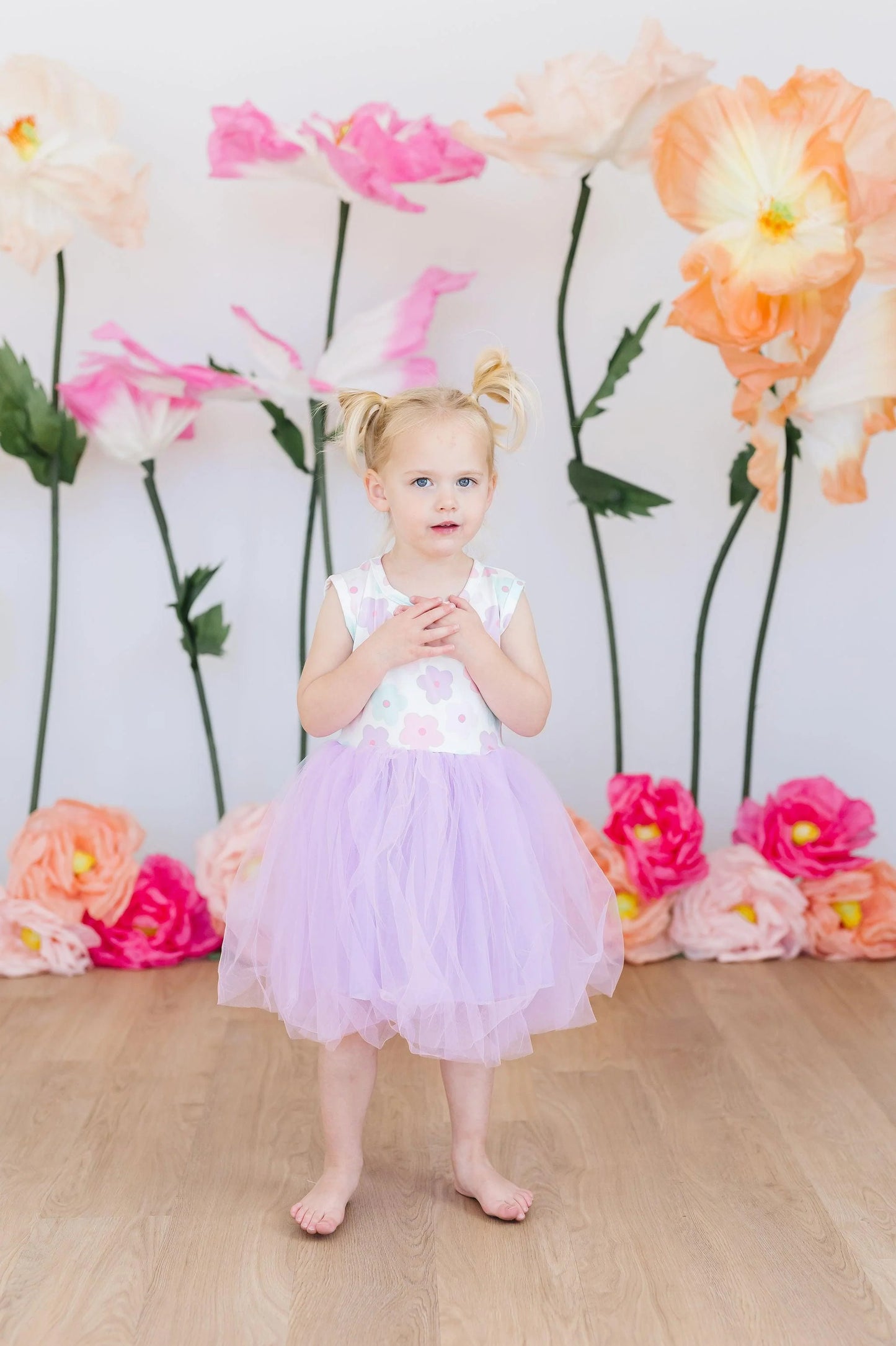 Summer Daisies Tank Tutu Dress