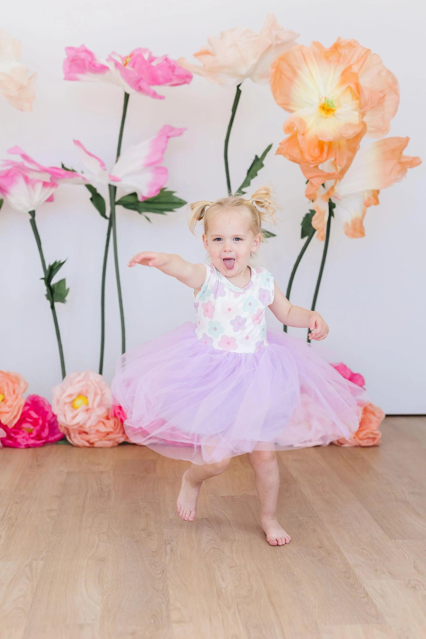 Summer Daisies Tank Tutu Dress