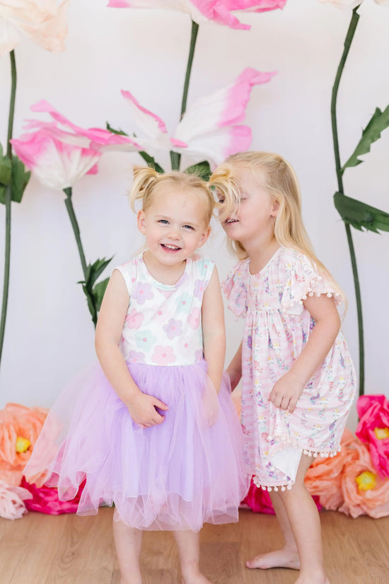 Summer Daisies Tank Tutu Dress