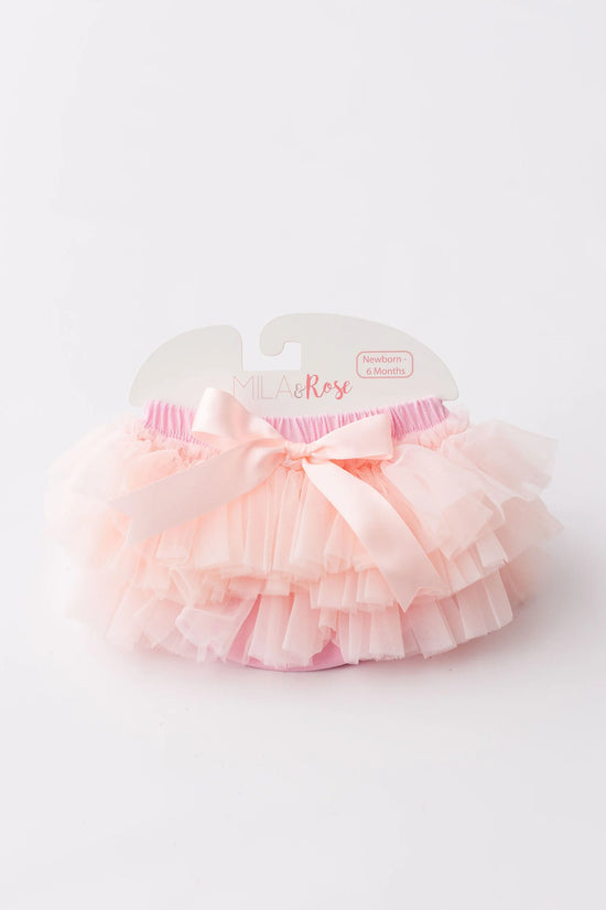 Newborn-6month Light Pink Ruffle Tutu Bloomer