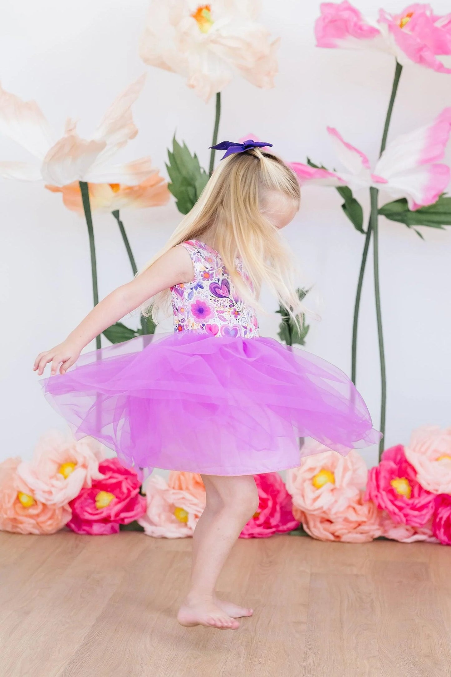 Purple Perfection Tank Tutu Dress