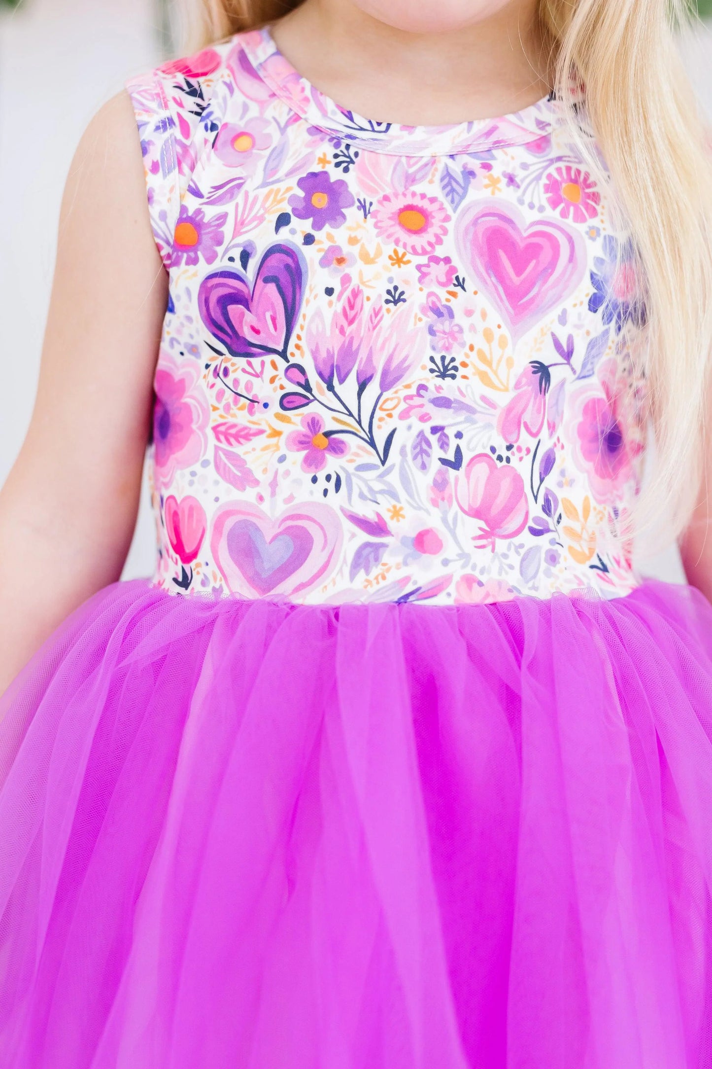 Purple Perfection Tank Tutu Dress