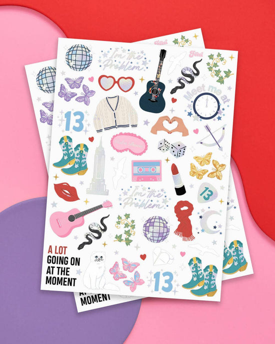 Load image into Gallery viewer, Taylor Swift Eras Tour Temporary Tattoos
