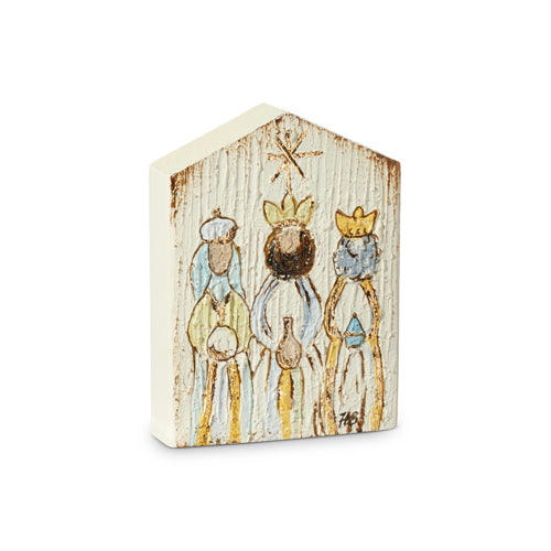 7.75" Wisemen Textured Block