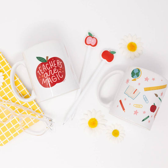 Load image into Gallery viewer, Classroom Icons Teacher Coffee Mug
