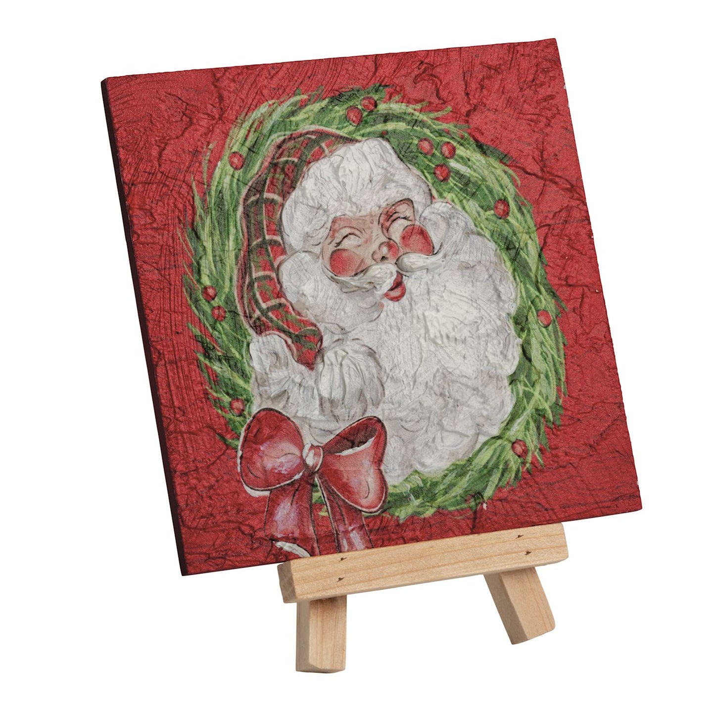 Mini Santa Art & Easle