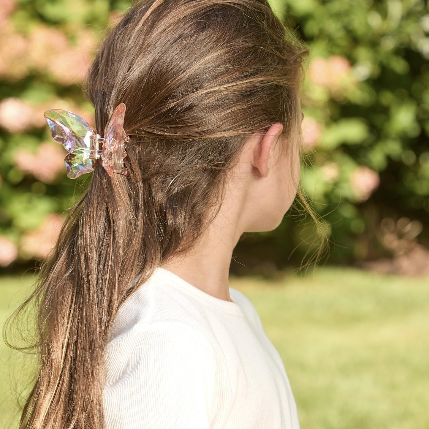 Iridescent Wings Butterfly Hair Clips