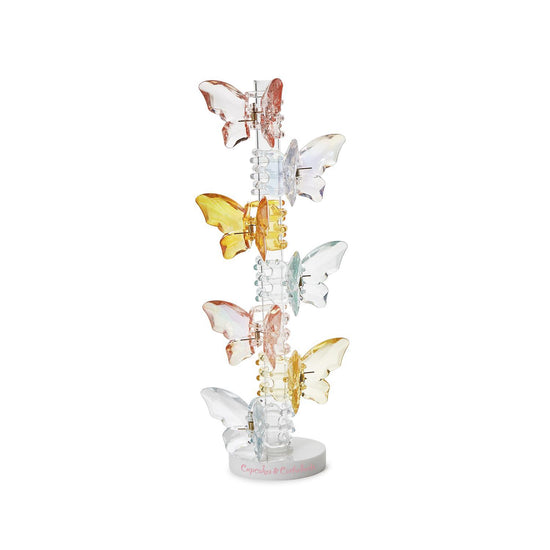 Iridescent Wings Butterfly Hair Clips