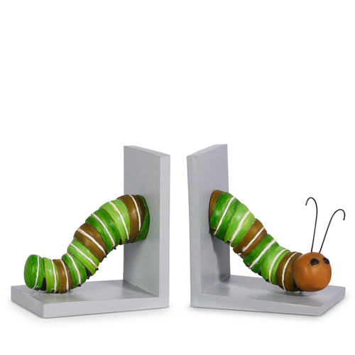6.5" Caterpillar Bookends