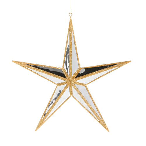11.25" Mirrored Star Ornament